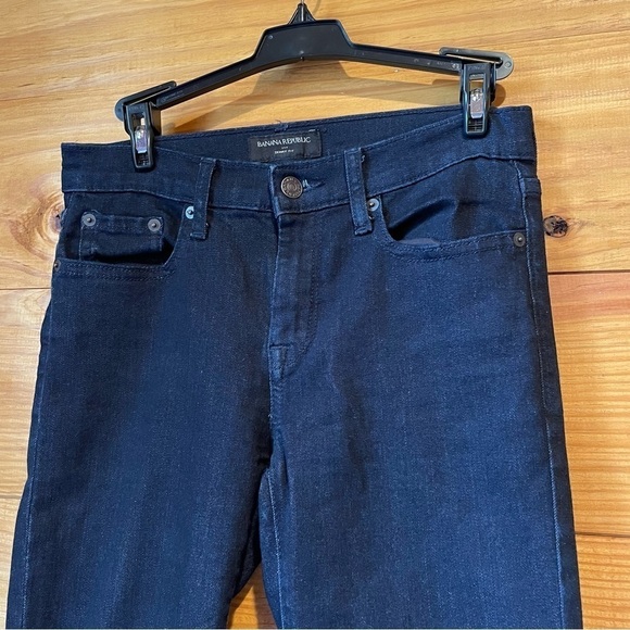 Banana Republic Factory Stretchy Skinny Fit Dark Wash Jeans 26 - Picture 3 of 9